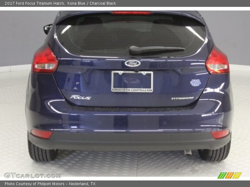 Kona Blue / Charcoal Black 2017 Ford Focus Titanium Hatch