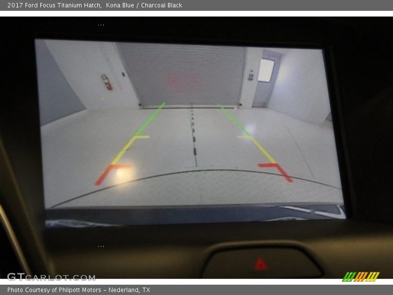 Kona Blue / Charcoal Black 2017 Ford Focus Titanium Hatch
