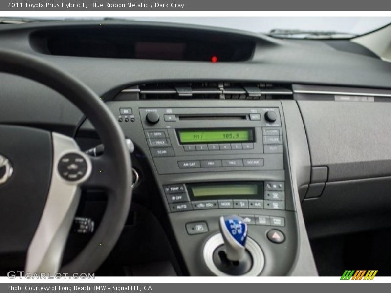 Blue Ribbon Metallic / Dark Gray 2011 Toyota Prius Hybrid II