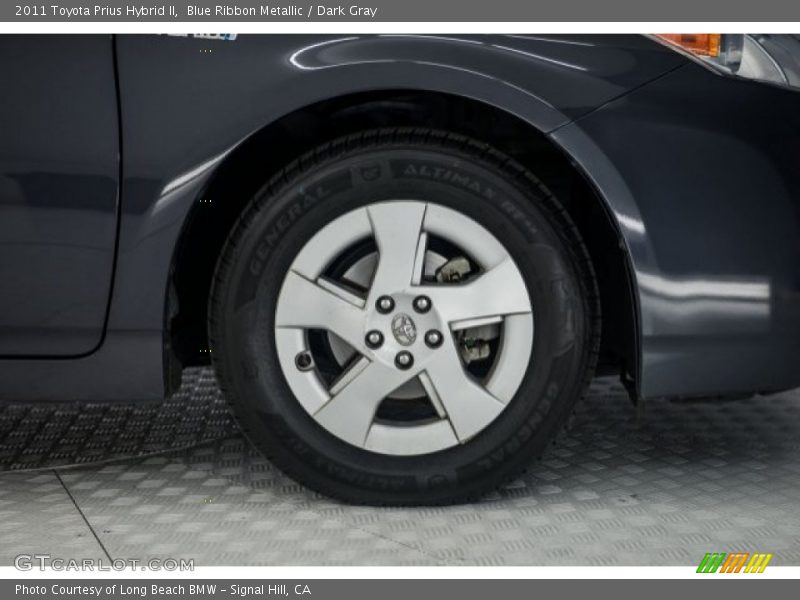 Blue Ribbon Metallic / Dark Gray 2011 Toyota Prius Hybrid II