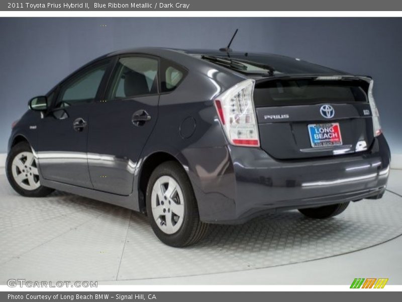 Blue Ribbon Metallic / Dark Gray 2011 Toyota Prius Hybrid II