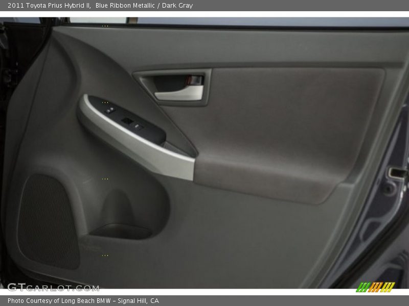 Blue Ribbon Metallic / Dark Gray 2011 Toyota Prius Hybrid II