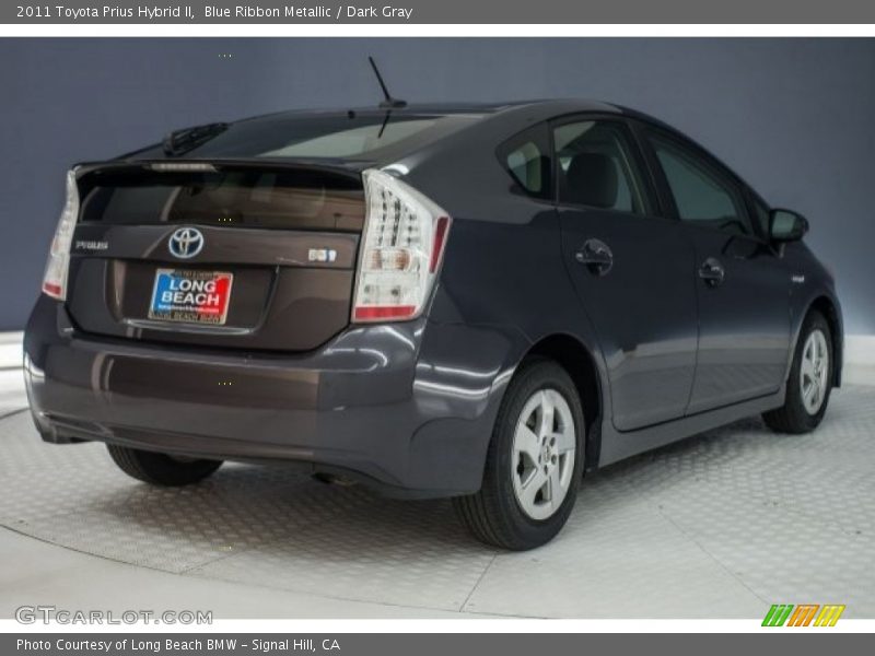 Blue Ribbon Metallic / Dark Gray 2011 Toyota Prius Hybrid II