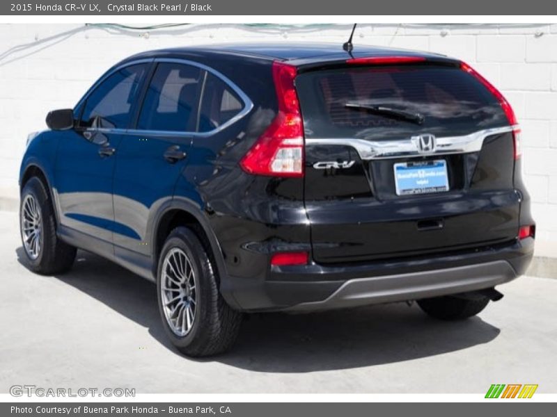 Crystal Black Pearl / Black 2015 Honda CR-V LX