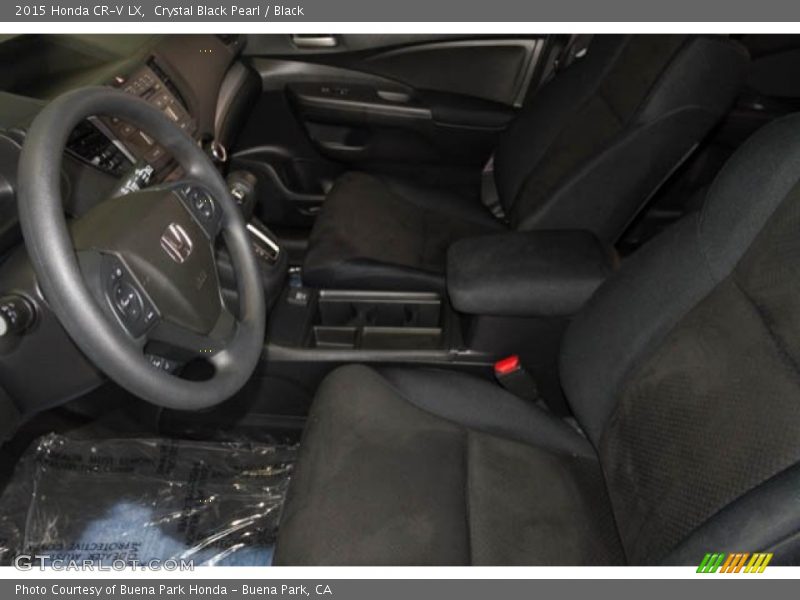Crystal Black Pearl / Black 2015 Honda CR-V LX