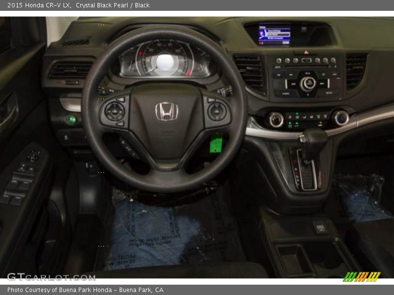 Crystal Black Pearl / Black 2015 Honda CR-V LX