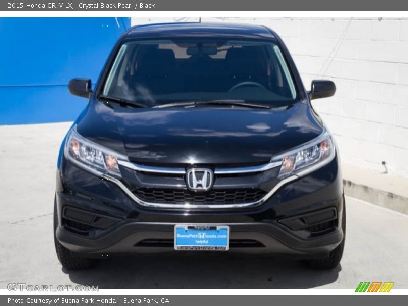 Crystal Black Pearl / Black 2015 Honda CR-V LX