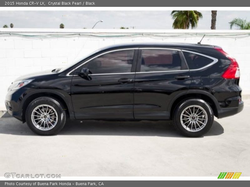 Crystal Black Pearl / Black 2015 Honda CR-V LX