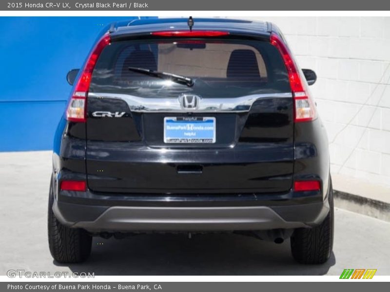 Crystal Black Pearl / Black 2015 Honda CR-V LX