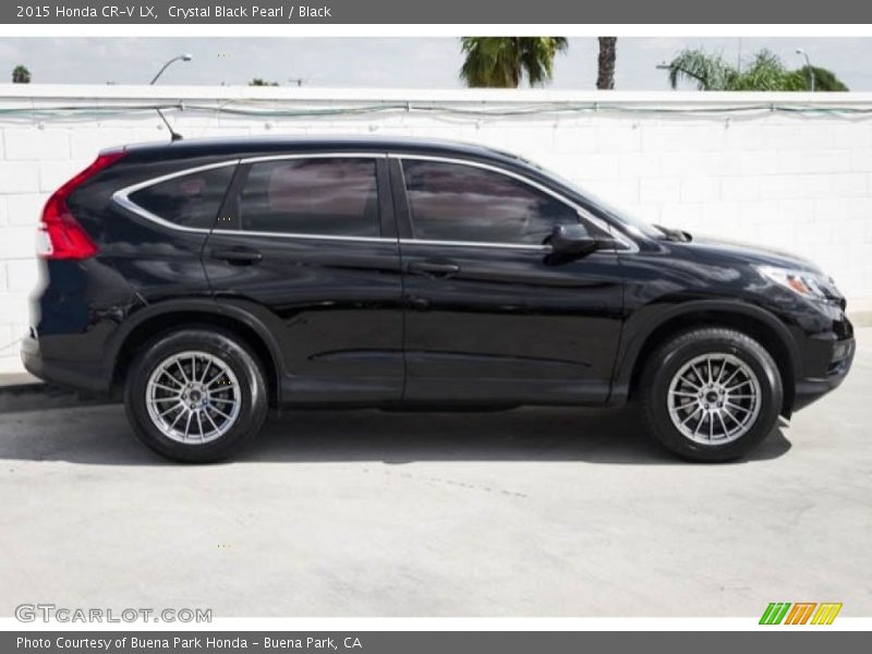 Crystal Black Pearl / Black 2015 Honda CR-V LX