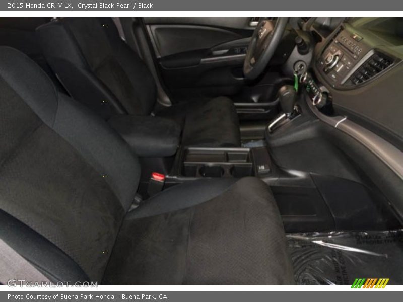 Crystal Black Pearl / Black 2015 Honda CR-V LX