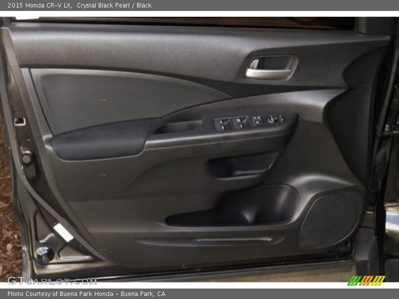 Crystal Black Pearl / Black 2015 Honda CR-V LX