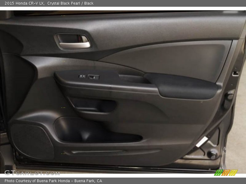 Crystal Black Pearl / Black 2015 Honda CR-V LX