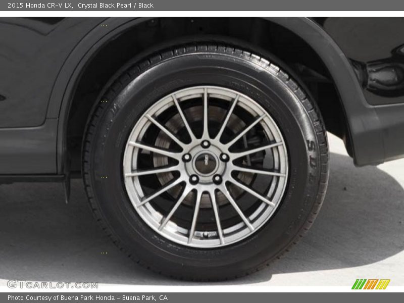 Crystal Black Pearl / Black 2015 Honda CR-V LX