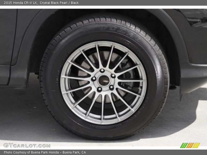 Crystal Black Pearl / Black 2015 Honda CR-V LX