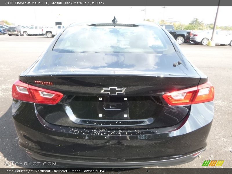 Mosaic Black Metallic / Jet Black 2018 Chevrolet Malibu LT