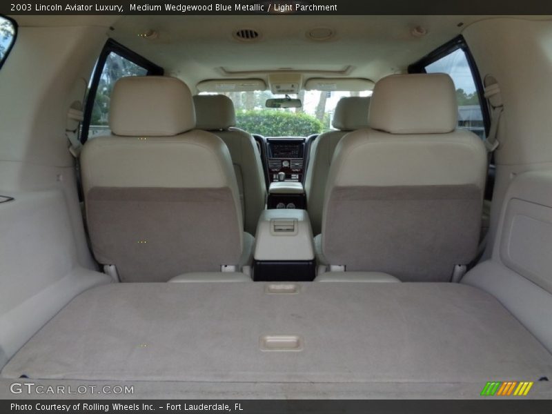 Medium Wedgewood Blue Metallic / Light Parchment 2003 Lincoln Aviator Luxury