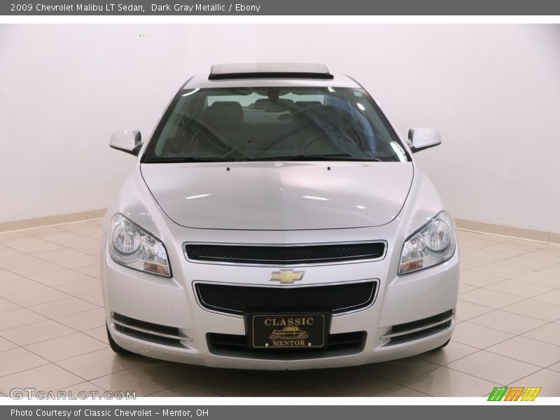 Dark Gray Metallic / Ebony 2009 Chevrolet Malibu LT Sedan