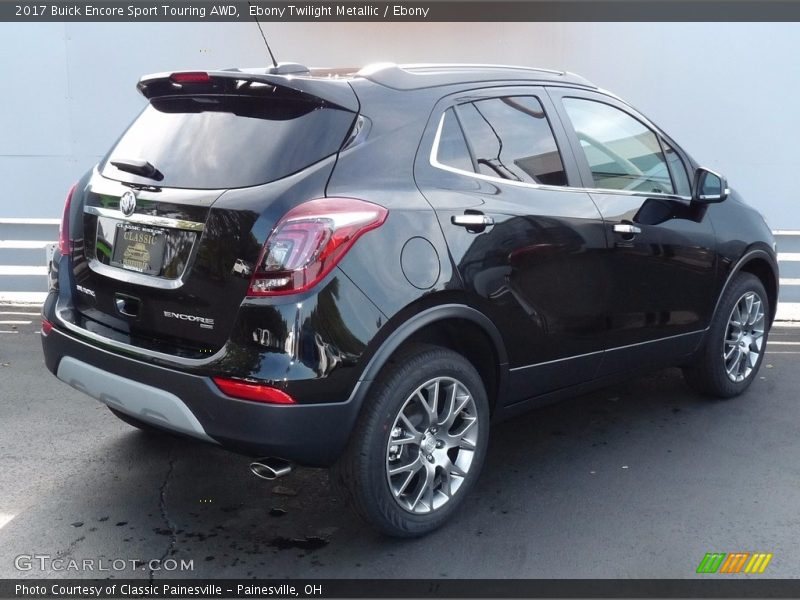 Ebony Twilight Metallic / Ebony 2017 Buick Encore Sport Touring AWD