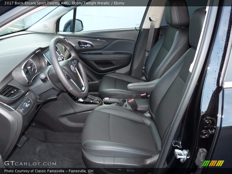 Ebony Twilight Metallic / Ebony 2017 Buick Encore Sport Touring AWD