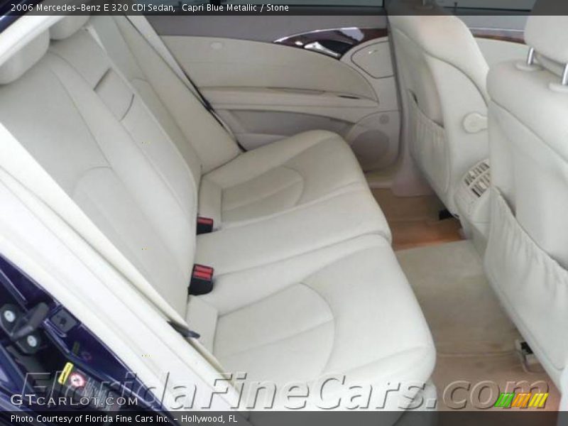 Capri Blue Metallic / Stone 2006 Mercedes-Benz E 320 CDI Sedan