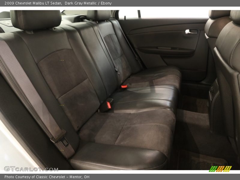 Dark Gray Metallic / Ebony 2009 Chevrolet Malibu LT Sedan