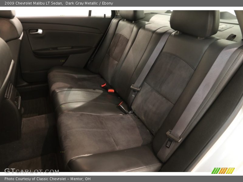 Dark Gray Metallic / Ebony 2009 Chevrolet Malibu LT Sedan