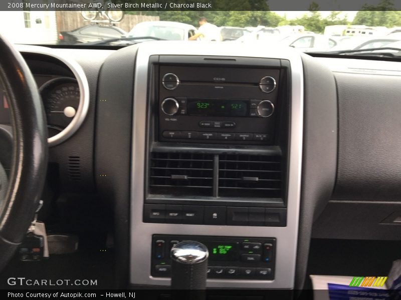 Silver Birch Metallic / Charcoal Black 2008 Mercury Mountaineer AWD