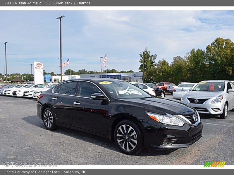 Super Black / Charcoal 2016 Nissan Altima 2.5 SL