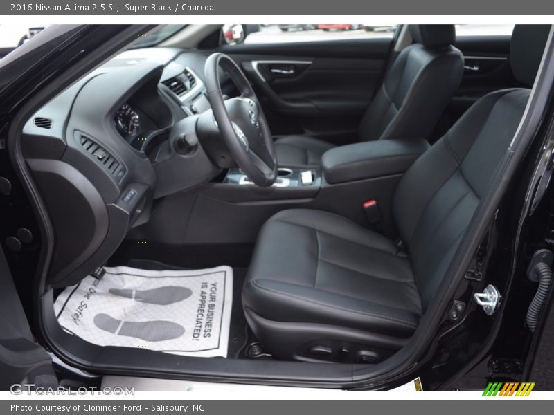 Super Black / Charcoal 2016 Nissan Altima 2.5 SL