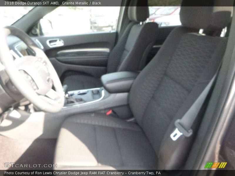 Granite Metallic / Black 2018 Dodge Durango SXT AWD