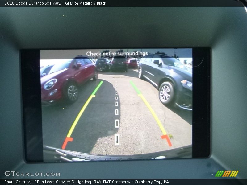 Granite Metallic / Black 2018 Dodge Durango SXT AWD
