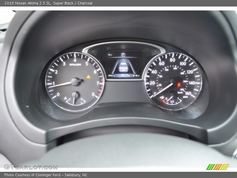 Super Black / Charcoal 2016 Nissan Altima 2.5 SL