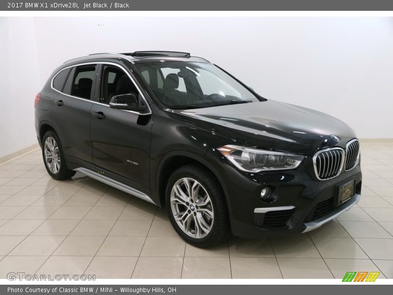 Jet Black / Black 2017 BMW X1 xDrive28i