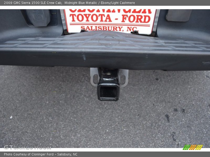 Midnight Blue Metallic / Ebony/Light Cashmere 2009 GMC Sierra 1500 SLE Crew Cab