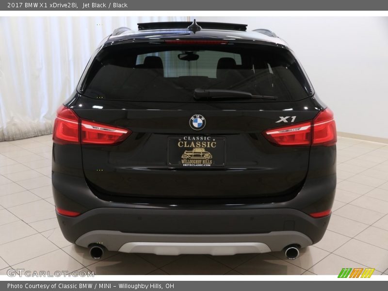 Jet Black / Black 2017 BMW X1 xDrive28i