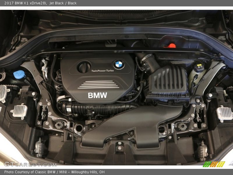 Jet Black / Black 2017 BMW X1 xDrive28i