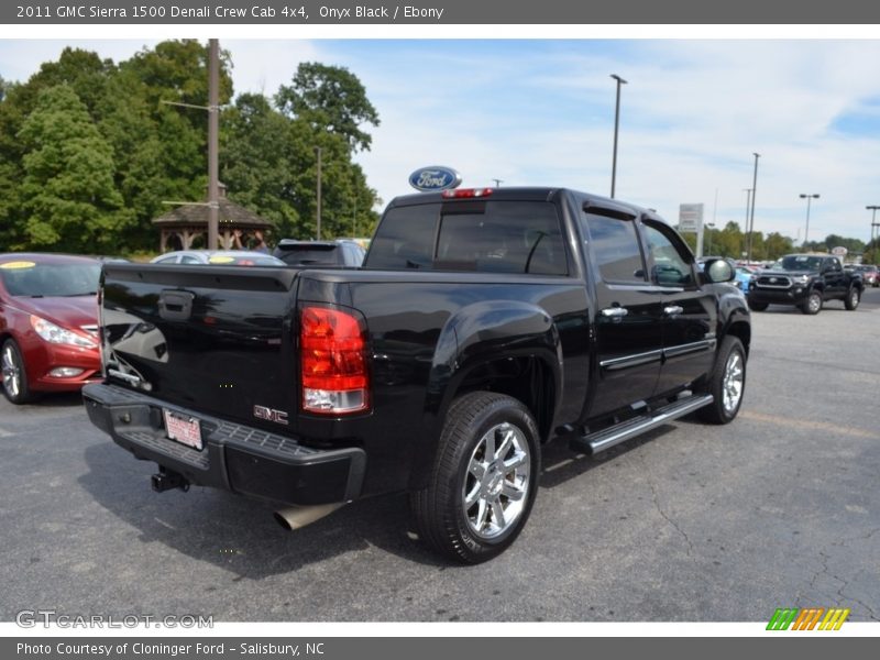 Onyx Black / Ebony 2011 GMC Sierra 1500 Denali Crew Cab 4x4