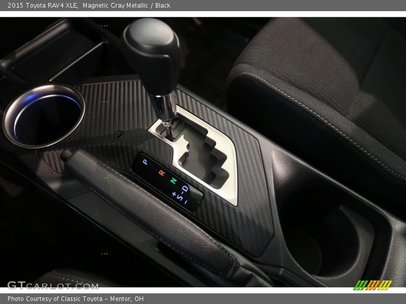 Magnetic Gray Metallic / Black 2015 Toyota RAV4 XLE