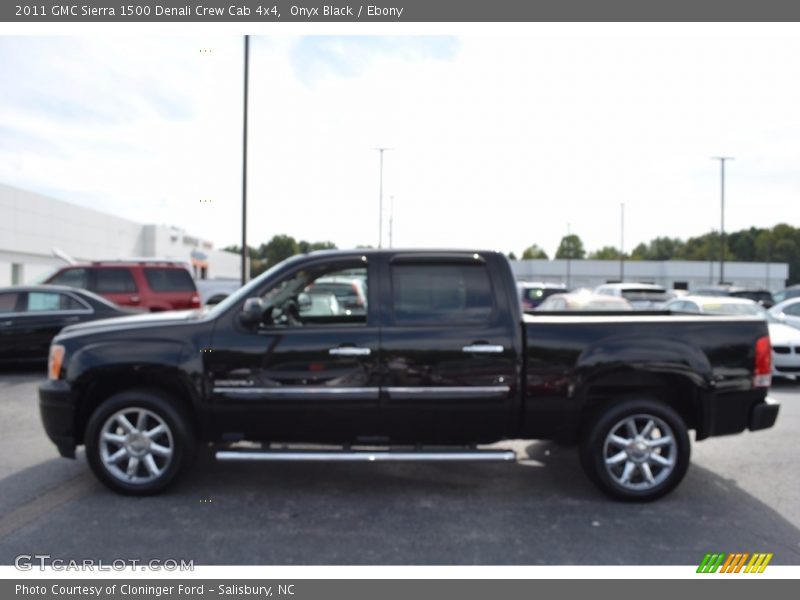 Onyx Black / Ebony 2011 GMC Sierra 1500 Denali Crew Cab 4x4