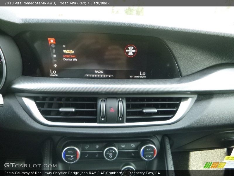 Controls of 2018 Stelvio AWD