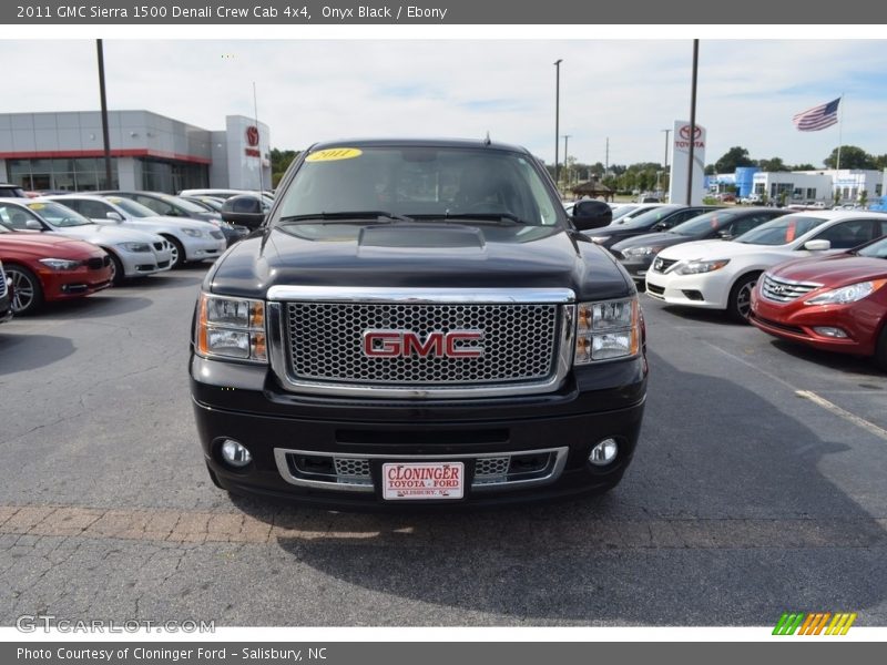 Onyx Black / Ebony 2011 GMC Sierra 1500 Denali Crew Cab 4x4