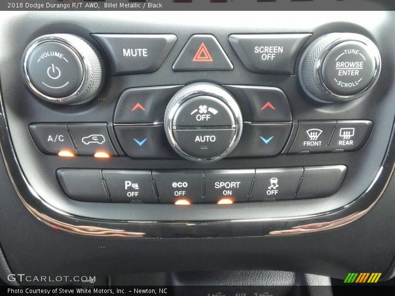 Billet Metallic / Black 2018 Dodge Durango R/T AWD