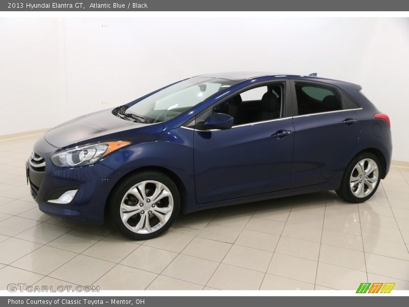 Atlantic Blue / Black 2013 Hyundai Elantra GT