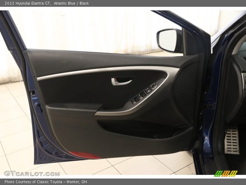 Atlantic Blue / Black 2013 Hyundai Elantra GT