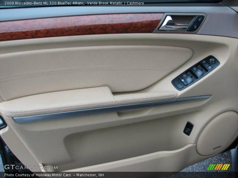 Verde Brook Metallic / Cashmere 2009 Mercedes-Benz ML 320 BlueTec 4Matic