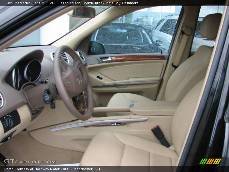 Verde Brook Metallic / Cashmere 2009 Mercedes-Benz ML 320 BlueTec 4Matic