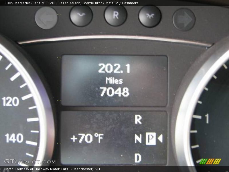 Verde Brook Metallic / Cashmere 2009 Mercedes-Benz ML 320 BlueTec 4Matic