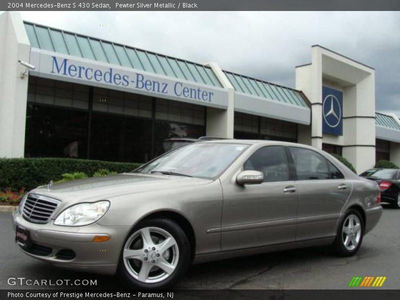 Pewter Silver Metallic / Black 2004 Mercedes-Benz S 430 Sedan