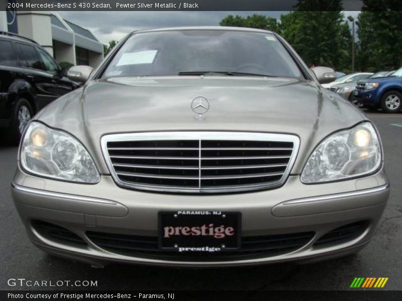 Pewter Silver Metallic / Black 2004 Mercedes-Benz S 430 Sedan